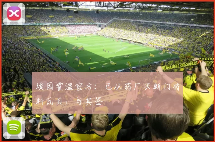 埃因霍温官方：已从药厂买断门将科瓦日，与其签